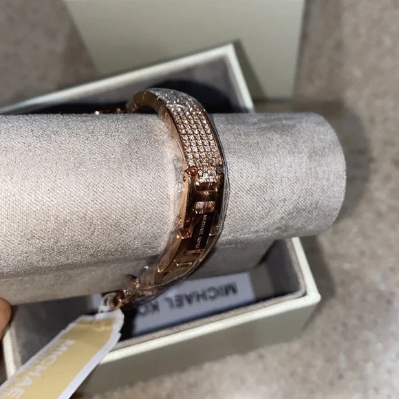 Michael Kors Jaryn Pave Bangle Watch 36mm